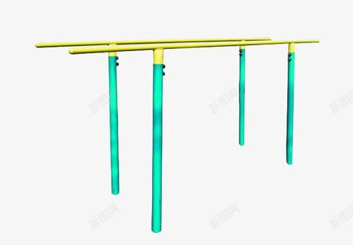 雙杠插圖 創意素材 運動器材素材