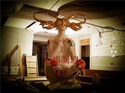 藝邦制造 大型活動工藝美術品雕塑與玻璃鋼制造的藝術探索